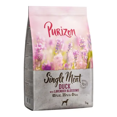 Purizon Single Meat Adult canard, pommes, fleurs de lavande - sans céréales pour chien - 1 kg