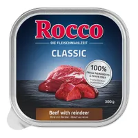 Rocco Classic Trays 9 x 300g - Beef with Reindeer