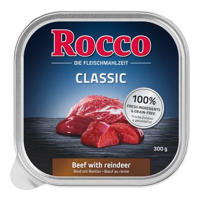 Rocco Classic Trays 9 x 300g Beef with Reindeer