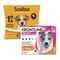 Pack de antiparasitarios: collar Scalibor + pipetas Frontline para perros Collar 48 cm + pipetas 5-10 kg