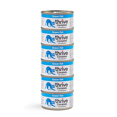 Ekonomipack: Thrive Complete 24 x 75 g - Havsfisk