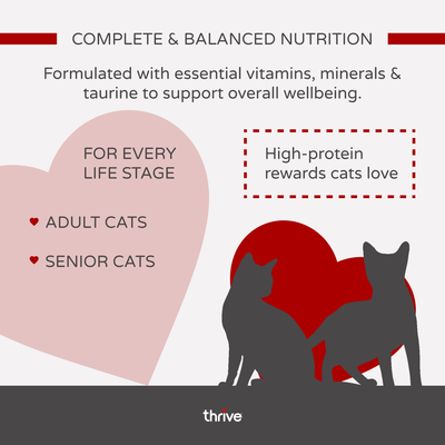 thrive Complete Fish Selection 6 x 75g - cat wet food - Tuna Fillet