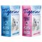 Litière Tigerino Crystals Colourful Sensitive, sans parfum lot mixte 2 x 5 L : bleu et rose