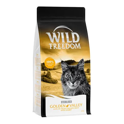 Wild Freedom Adult Golden Valley Sterilised със заешко, без зърно - 2 кг