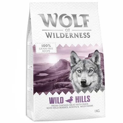 Wolf Of Wilderness Adult ''Wild Hills'' kacsa - gabonamentes - 1 kg Wolf Of Wilderness Adult ''Wild Hills'' kacsa - gabonamentes - 1 kg
