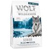 Wolf of Wilderness Senior "Blue River" - Scharrelkip & Zalm Hondenvoer 1 kg