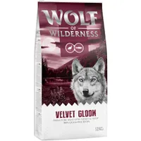 Wolf of Wilderness "Velvet Gloom" morčacie a pstruh - bez obilnín - 2 x 12 kg
