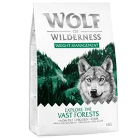 Wolf of Wilderness "Explore The Vast Forests" - Weight Management pour chien - 5 x 1 kg