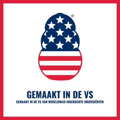 Gemaakt in de VS van wereldwijd ingekochte ingrediënten.