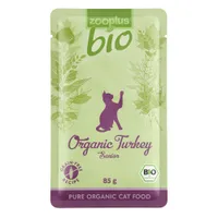 zooplus Bio Senior 6 x 85 g - Bio Pute (Megapack 6x85g)