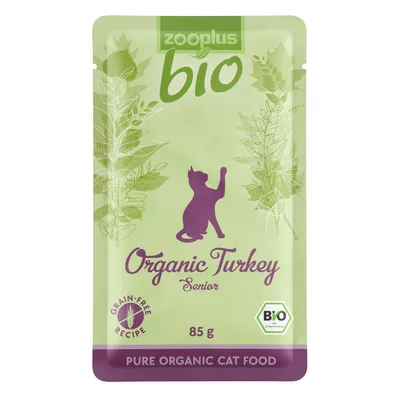 zooplus Bio Senior 6 x 85 g - Bio Pute (Megapack 6x85g)