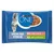 Purina ONE Spécial Chat Stérilisé, 2x au saumon et aux carottes, 2x à la dinde et aux haricots verts, sachets visibles sur l’emballage avec photo de chat et plat de nourriture.