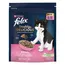 Felix Doubly Delicious Kitten Tasty Salmon with Vegetables - Multibuy: 2 x 750g