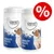 Zwei Dosen Concept for Life Mobility Pellets 1100 g mit Hundebild und rotem Prozentzeichen für Rabattaktion. Zwei Dosen Concept for Life Mobility Pellets 1100 g mit Hundebild und rotem Prozentzeichen für Rabattaktion.
