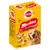 Boîte Pedigree Markies 1,5 kg, biscuits fourrés saveur os à moelle, mention Omega 3 et vitamine E, texte en anglais et allemand visible sur l’emballage.