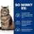 So wirkt es: ActivBiome+ Technologie nährt das Mikrobiom Ihres Tieres, fördert nützliche Postbiotika und enthält präbiotische Fasern. Katze links im Bild.