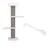 blanc / gris + support de fixation universel