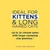 IDEAL FOR KITTENS & LONG HAIRED CATS. Up to 3x cleaner paws with larger clumping clay granules. *vs Ever Clean Total Cover (Engelstalige tekst).