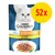 Purina Gourmet Perle, erlesene Streifen in Sauce, mit Huhn. Verpackung zeigt 52x Portionen. Purina Gourmet Perle, erlesene Streifen in Sauce, mit Huhn. Verpackung zeigt 52x Portionen.