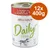 almo nature Daily hondenvoer met rundvlees, paté, 12x400g. Tekst: 'All profits to the planet', 'with natural ingredients', 'grain free recipe', afbeelding van twee honden op het blik. almo nature Daily hondenvoer met rundvlees, paté, 12x400g. Tekst: 'All profits to the planet', 'with natural ingredients', 'grain free recipe', afbeelding van twee honden op het blik.