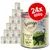 Feringa Chicken & Trout with potato & parsley, Adult cat food, 24 x 800g tins shown. Label reads 'Homemade taste begins with love'.