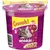 Whiskas Crunch! kompletter kattmat med kyckling, kalkon och anka. Förpackningen visar en katt, krispiga bitar och en skål med foder.