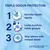 TRIPLE ODOUR PROTECTION: 1. Absorbs liquids rapidly, 2. Locks moisture inside the granule, 3. Stops odours with mineral shield. HYGIENE Plus. TRIPLE ODOUR PROTECTION: 1. Absorbs liquids rapidly, 2. Locks moisture inside the granule, 3. Stops odours with mineral shield. HYGIENE Plus.