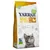 Yarrah BIO Adult Cat Food, proteiini 30 %, rasva 14 %, 100 % kierrätettävä pakkaus. Beter Leven -merkki ja EU-luomumerkki näkyvissä pussin etupuolella.