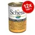 Schesir Nature for Cat, консерва с риба тон и сардини, 12×140 г. Видим текст: TUNA WITH PILCHARDS, THON AVEC SARDINES, THUNFISCH MIT SARDINEN, ATÚN CON SARDINAS, TONIJN MET SARDINES.