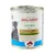 Almo Nature HFC Natural Skipjack Thunfisch und Kabeljau, glutenfreie Rezeptur. Dose mit sichtbarem Hundesilhouette-Design.