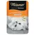 Miamor Ragout Royale mit Geflügel in Jelly Kitten, NEU, pour jeunes chatons en croissance, sans soja ni sucre ajouté. Emballage avec chaton blanc allongé.