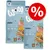 WOW Huhn mit Spinat + Cranberries kutyatáp, 2×6 kg csomag, 64% hús, 36% zöldség, 0% gabona, akciós jelzés piros körben % jellel