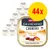 Lot de 44 barquettes Animonda GranCarno Country Adult, Rind, Gans + Kürbis. Texte visible : 100 % frische Zutaten, ohne Getreide & Zucker. Viande de bœuf, oie et potiron illustrées. Lot de 44 barquettes Animonda GranCarno Country Adult, Rind, Gans + Kürbis. Texte visible : 100 % frische Zutaten, ohne Getreide & Zucker. Viande de bœuf, oie et potiron illustrées.