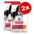 Lot de 2 sacs Hill's Science Plan Adult 1–6 Medium 11–25 kg, poulet. Texte visible : 'Supports immunity, healthy digestion and lean muscles in adult dogs'. Lot de 2 sacs Hill's Science Plan Adult 1–6 Medium 11–25 kg, poulet. Texte visible : 'Supports immunity, healthy digestion and lean muscles in adult dogs'.