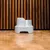 White automatic water fountain with flowing water, designed for pets to drink from. The brand name Closer Pets is visible on the front.