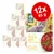 Pure Nature kattenvoer Rind & Kalb mit Brennnessel, 12x85 g. Afbeelding van verpakking met kat en stukjes vlees in een kom. Zichtbare tekst: Premium Feuchtnahrung. Pure Nature kattenvoer Rind & Kalb mit Brennnessel, 12x85 g. Afbeelding van verpakking met kat en stukjes vlees in een kom. Zichtbare tekst: Premium Feuchtnahrung.