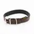 Heim Biothane®-Halsband weich gefüttert, braun - Halsumfang 39 - 49 cm, B 25 mm