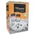 Miamor Ragout Royale Kitten, 2 sortes, pack de 12 x 100 g. Texte visible : 'NEU', 'feinere Stückchen mit Taurin', 'VORTEILSPACK'. Image de sachets et chaton sur l’emballage.