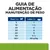 Guia de alimentação para manutenção de peso: cães de 5 kg – 1 lata/dia, 10 kg – 1¾, 20 kg – 3, 30 kg – 4, 40 kg – 5, 50 kg – 5¾, 60+ kg – 40 g/kg por dia.