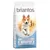Embalagem de ração para cães Briantos Adult Light, 14 kg. Texto visível: Designed for your dog’s needs, Adult Light, Reduced Fat, Rich in Poultry, Made in Germany.