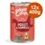 Edgard & Cooper nourriture humide pour chiens âgés, 12x400g, poulet et saumon ASC, sans céréales.