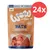 WOW Cat Premium Paté Huhn & Lachs, 70% Huhn und Lachs, getreidefrei, Made in Germany, Packung mit 24 Stück.