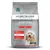 Grain free adult pet food with chicken and superfoods, naturally hypoallergenic, not tested on animals, made in the UK. Features a picture of a dog on the packaging.