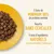 À base de minimum 80 % de protéine animale, recette sans céréales, à base d’ingrédients naturels avec des vitamines et minéraux. Croquettes rondes visibles sur une assiette jaune.