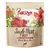 Purizon Single Meat Beef mit Hibiskusblüten, 65% Premiumzutaten, 35% Früchte & Kräuter, 0% zugesetzter Zucker, 1 kg Packung.