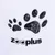 zooplus logo con due impronte di zampa nere.