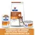 Hill's Prescription Diet Kidney Care k/d pour chat, sachet, sac et boîte visibles. Texte en allemand : Probieren Sie unsere köstliche Trocken- und Nassnahrung aus.