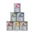 Lot de 6 boîtes catz finefood Monoprotein, saveurs visibles : bœuf, canard, dinde, poulet, kangourou, sanglier. Marques catz finefood et zooplus affichées sur chaque boîte.