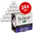 Schesir Nature for Cat, Tonnetto con filetti di Manzo, 24×85 г консерви за котки. Видими са опаковките и надписът на промоционалния кръгъл етикет.