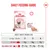 Feeding table for Royal Canin Mother & Babycat: dry food or a combination of dry and wet food, quantities according to the cat's age in months for a final weight of 4 kg.